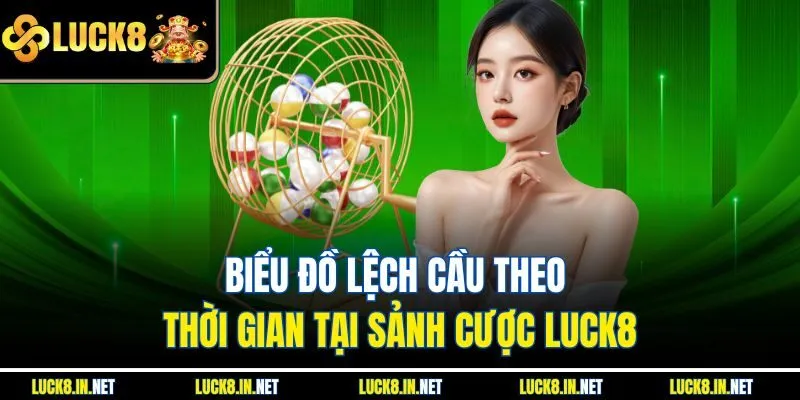 Biểu đồ lệch cầu theo thời gian tại sảnh cược Luck8